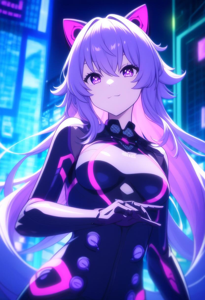 EKONE, the blockchain cat girl